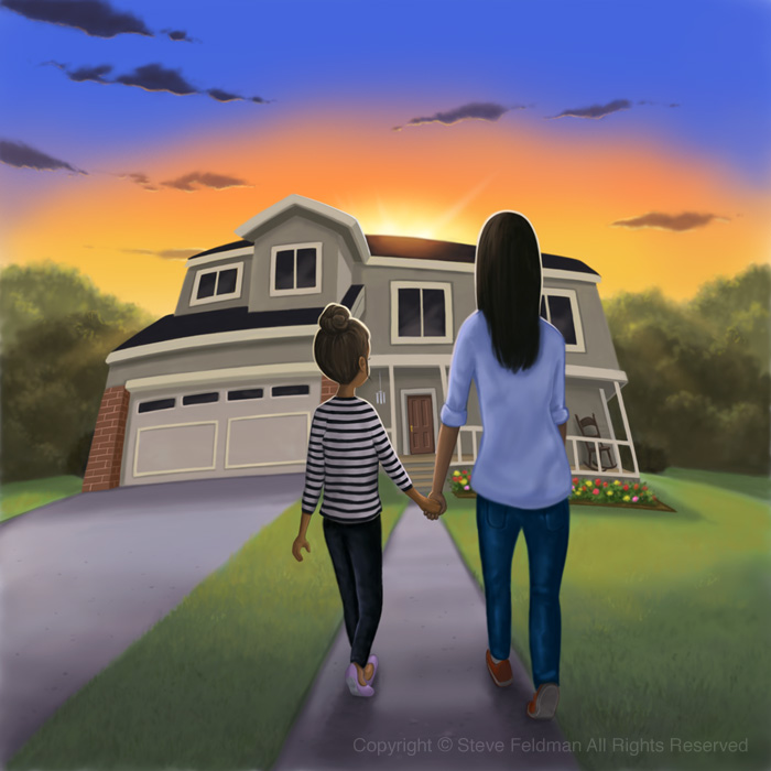 Child Dealing with Death in the Family
