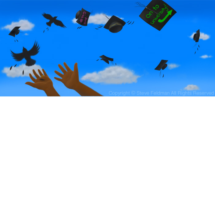 Graduation Finale illustration