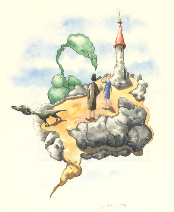 Two Confronted by the Omnipresent Ogre at the very Moment their Ire has been Misdirected